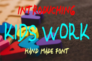 A Charming Font: Kids Work for Your Design Projects