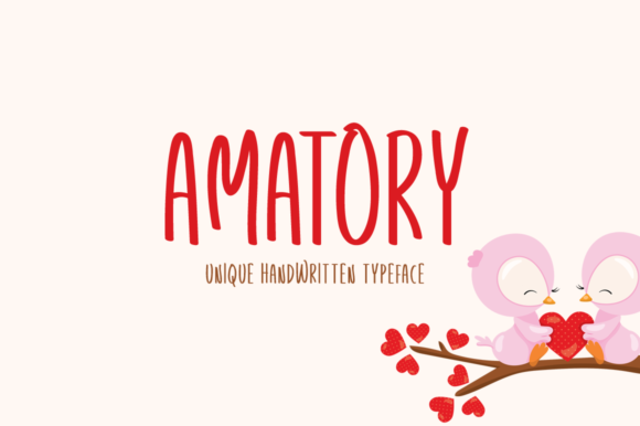 Amatory: The Quirky Display Font That Delivers Charm