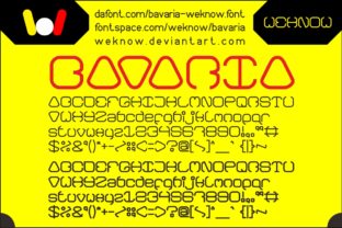 Bavaria Font: A Techno Marvel for Creative Products