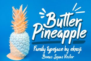 Butter Pineapple: The Display Font That Brightens Brand Identity
