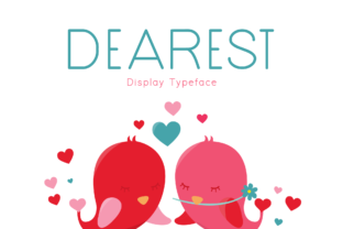 Dearest Font: A Modern Display Typeface for Elegant Projects