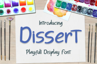 Dissert: A Charming Display Font for Marketing Success