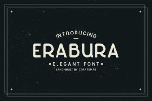 Erabura: An Elegant Display Font for Modern Marketers