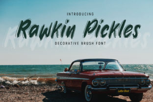 Exploring Rawkin Pickles: A Distinctive Display Font for Editorial Mood