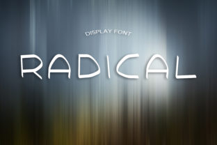 Exploring the Radical Font: A Bold and Gorgeous Display Typeface