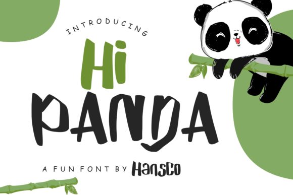 Hi Panda: The Raw and Unfiltered Font for Digital Personality