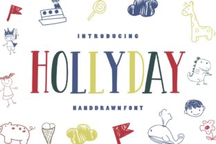Hollyday: The Modern Display Font for Editorial Mood