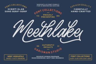 Meethlake Font for Branding and Creative Design Projects