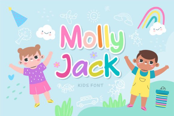 Molly Jack Font for Creative Product Labels and Branding