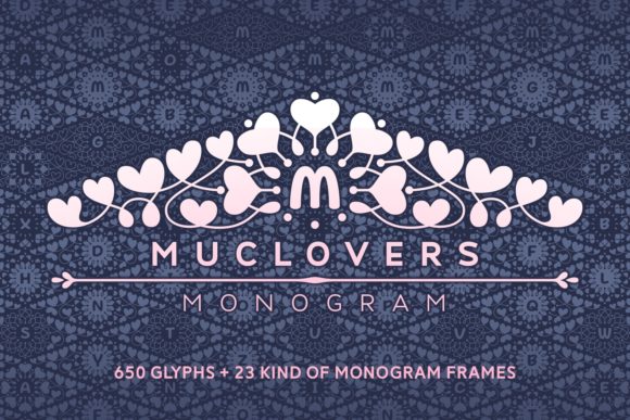 Muclovers: A Display Font for Crafters and Product Creators