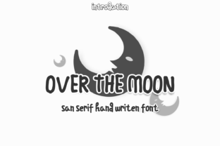 Over the Moon: The Creative Font for Handmade Elegance