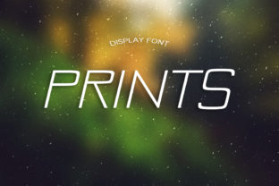 Prints: A Display Font for Editorial Mood and Content Structure