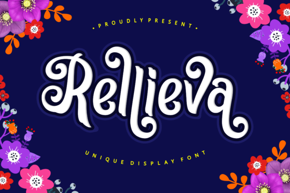 Rellieva: A Casual Display Font for Friendly Campaigns
