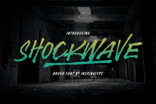 Shockwave - Brush Font for Authentic Marketing Designs