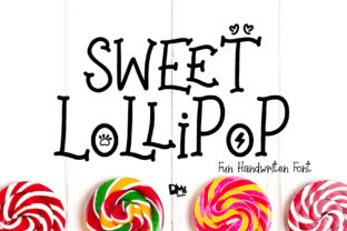 Sweet Lollipop Font: A Quirky Display Typeface for Digital Creativity