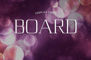 The Board Typeface: Where Elegance and Clarity Converge