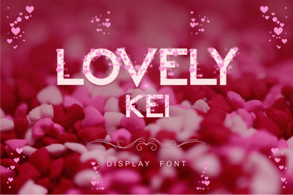 The Lovely Kei Font: A Crafting Essential for Romantic Design