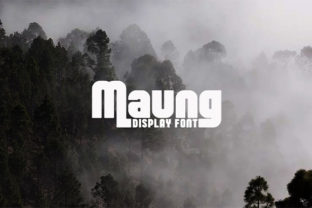 The Maung Font: A Maker’s Review for Bold Product Design