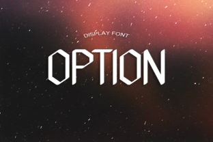 The Option Typeface: A Clean, Modern Font for Business Branding