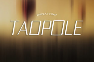 The Tadpole Font: Elegant Typography for Creative Crafters