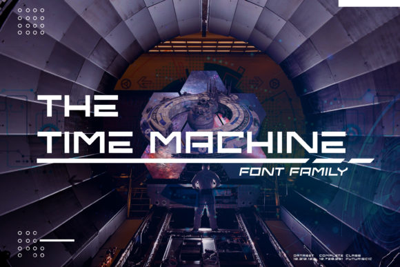 Time Machine Font Review: A Futuristic Display Typeface