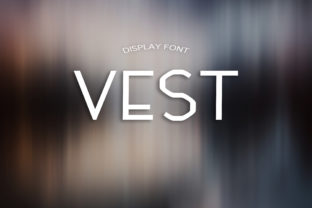 Vest: A Premium Display Font for Crafters and Product Creators